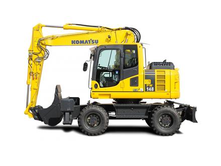 Wheeled excavators - PW148-8 (.. - ..)