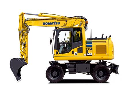 Wheeled excavators - PW160-10 (.. - ..)