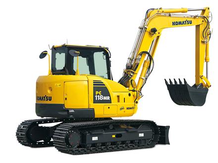 Crawler excavators - PC118MR-8 (.. - ..)